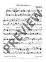 Rutter, John: A Clare Benediction Product Image