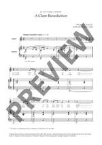 Rutter, John: A Clare Benediction Product Image