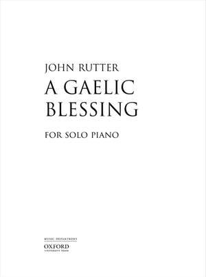 Rutter, John: A Gaelic Blessing