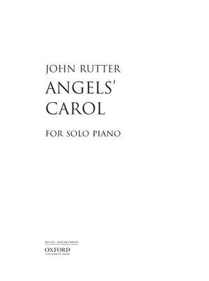 Rutter, John: Angels' Carol