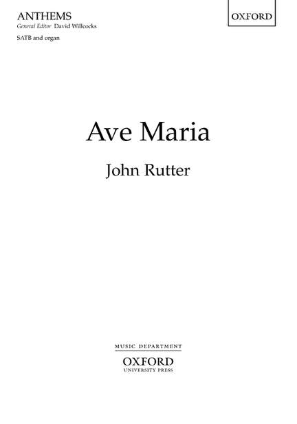 Rutter, John: Ave Maria