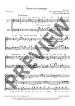 Rutter, John: Away in a manger Product Image