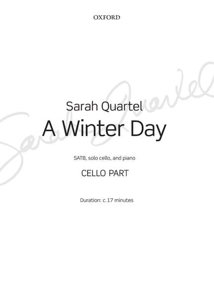 Quartel, Sarah: A Winter Day