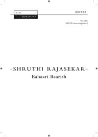 Rajasekar, Shruthi: Bahaari Baarish