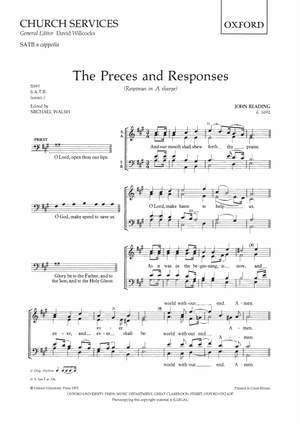Reading, John: Preces and Responses
