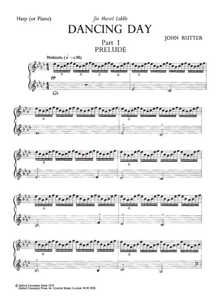 Rutter, John: Dancing Day