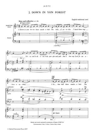 Rutter, John: Down in yon forest