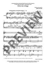 Rutter, John: Give me wings Product Image