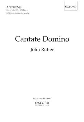 Rutter, John: Cantate Domino