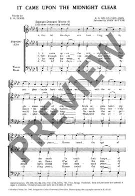 Rutter, John: It came upon a midnight clear