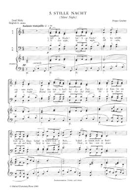Rutter, John: Stille Nacht (Silent Night)