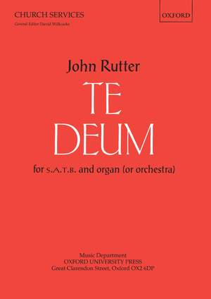 Rutter, John: Te Deum