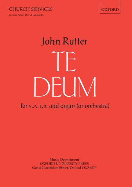 Rutter, John: Te Deum