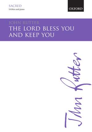 Rutter, John: The Lord bless you and keep you