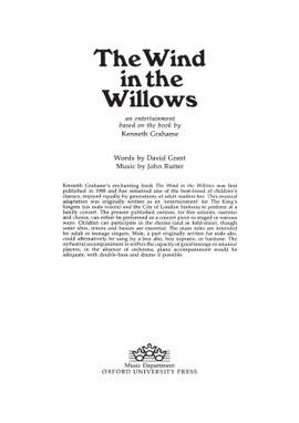 Rutter, John: The Wind in the Willows