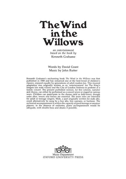Rutter, John: The Wind in the Willows