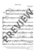 Rutter, John: One Voice Product Image