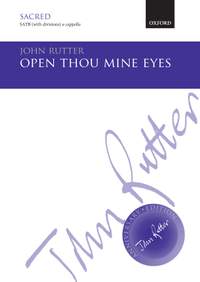 Rutter, John: Open thou mine eyes