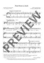 Rutter, John: Past three a clock Product Image