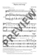 Rutter, John: Rejoice and sing! Product Image
