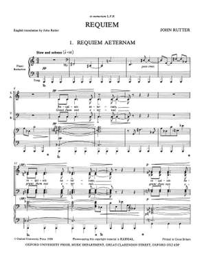 Rutter, John: Requiem