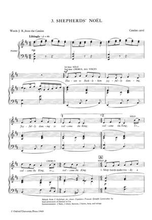 Rutter, John: Shepherds' Noël