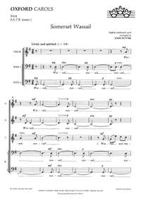 Rutter, John: Somerset Wassail