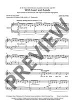 Rutter, John: With heart and hands Product Image