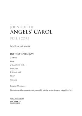 Rutter, John: Angels' Carol