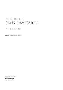 Rutter, John: Sans Day Carol