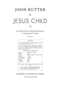 Rutter, John: Jesus Child