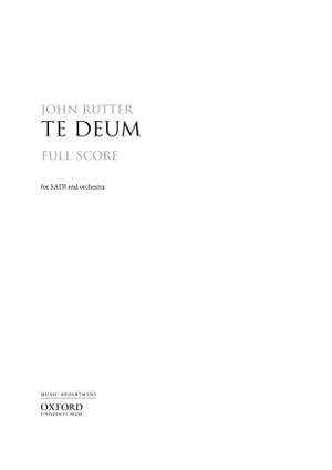 Rutter, John: Te Deum