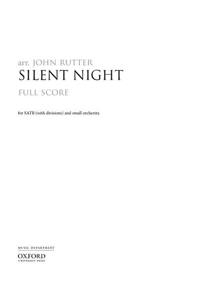Rutter, John: Silent night