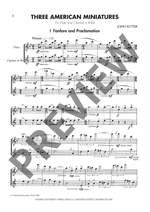 Rutter, John: Three American Miniatures Product Image