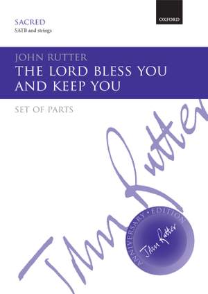 Rutter, John: The Lord bless you and keep you