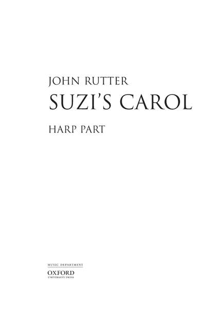 Rutter, John: Suzi's Carol
