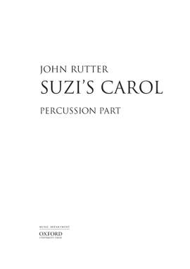 Rutter, John: Suzi's Carol