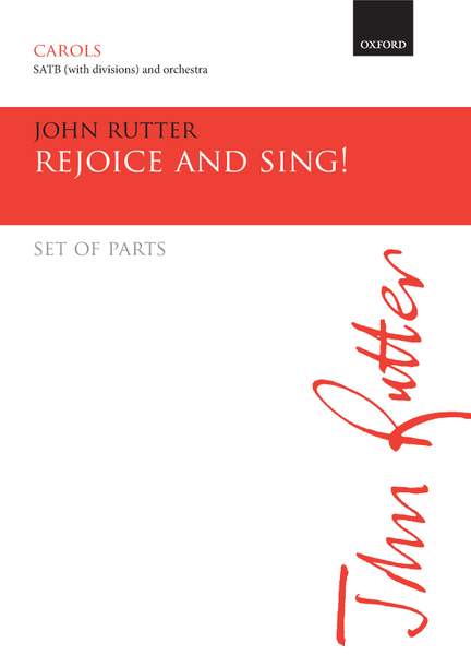 Rutter, John: Rejoice and sing!
