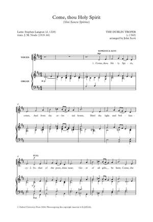Scott, John: Come, thou Holy Spirit