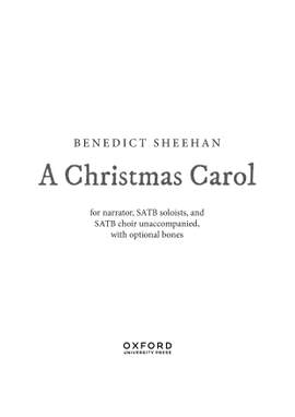 Sheehan, Benedict: A Christmas Carol