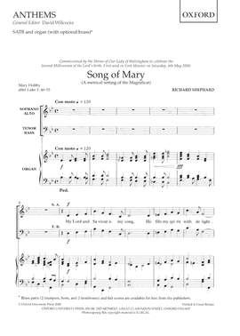 Shephard, Richard: Song of Mary