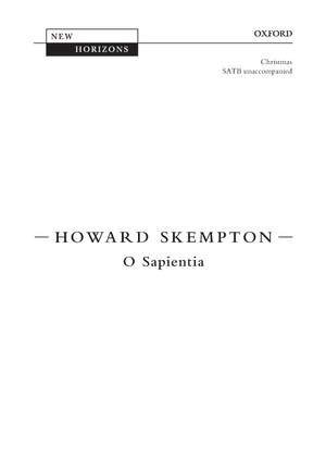 Skempton, Howard: O Sapientia