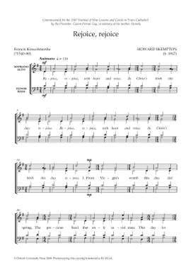 Skempton, Howard: Rejoice, rejoice