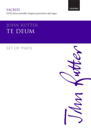 Rutter, John: Te Deum