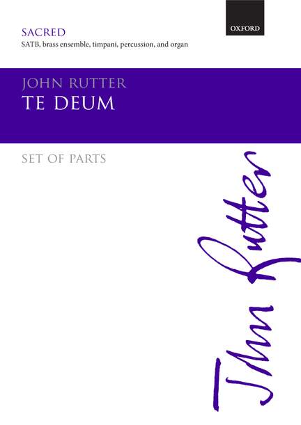 Rutter, John: Te Deum