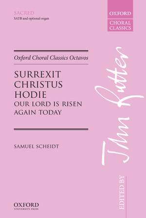 Scheidt, Samuel: Surrexit Christus hodie (Our Lord is risen again today)
