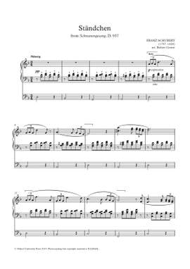 Schubert, Franz: Ständchen from Schwanengesang