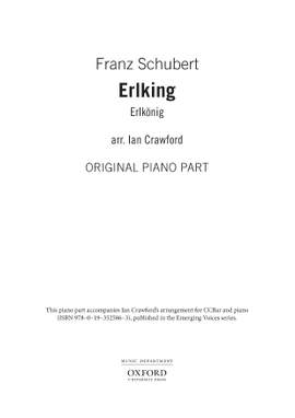 Schubert, Franz/Crawford, Ian: Erlking (Erlkönig)