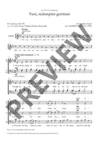 Smith, Andrew: Veni, redemptor gentium
