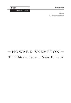 Skempton, Howard: Third Magnificat and Nunc Dimittis